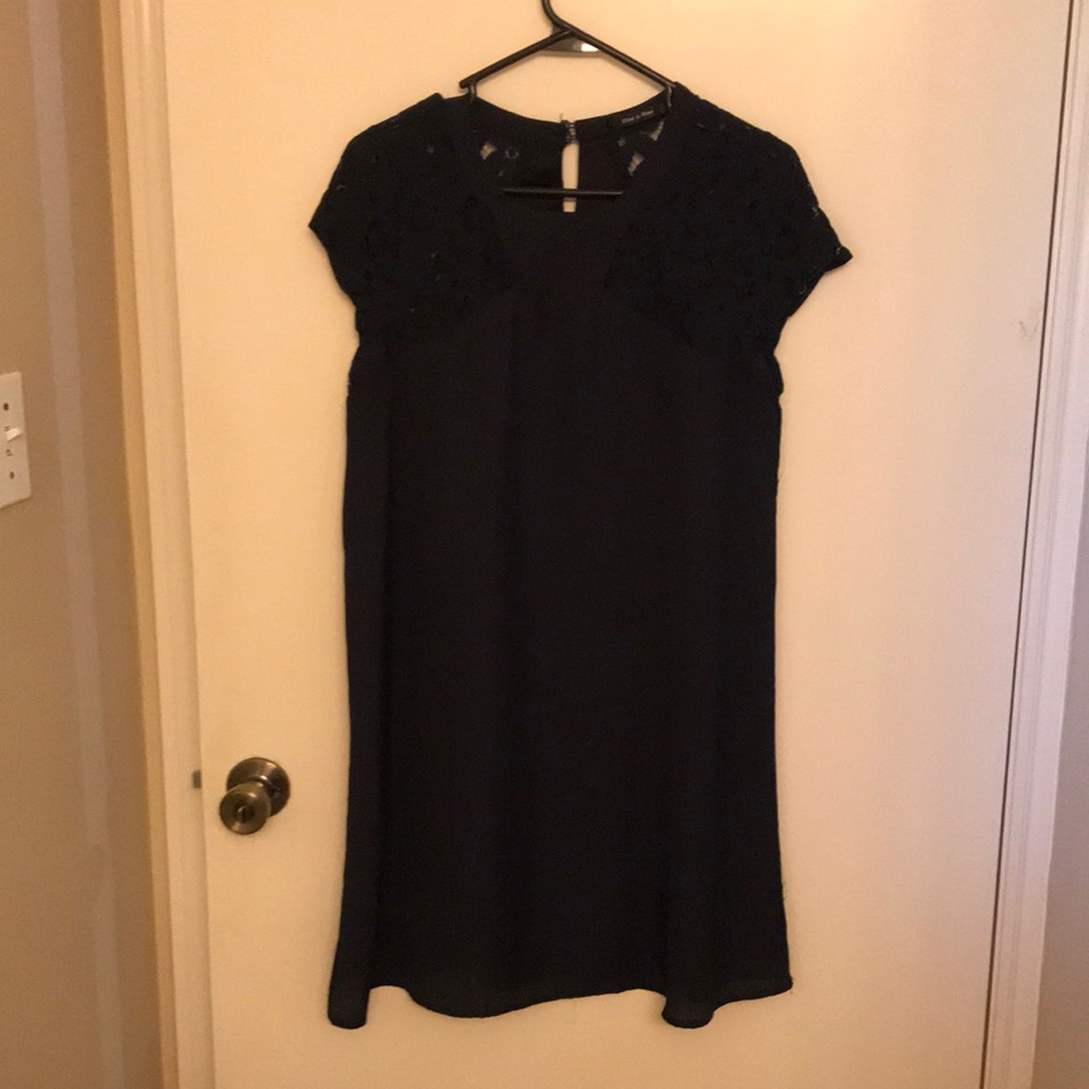 Navy blue Rae & Doe dress